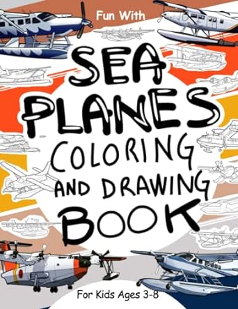 Seaplane Coloring Book