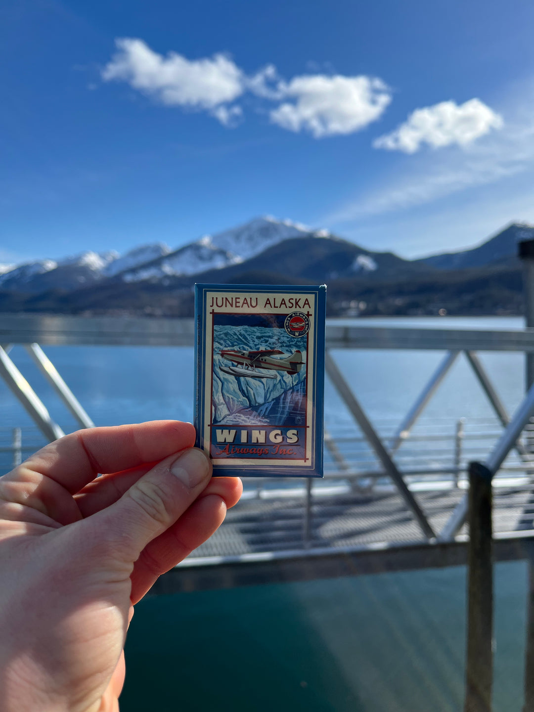 Wings Airways Flightseeing Magnet