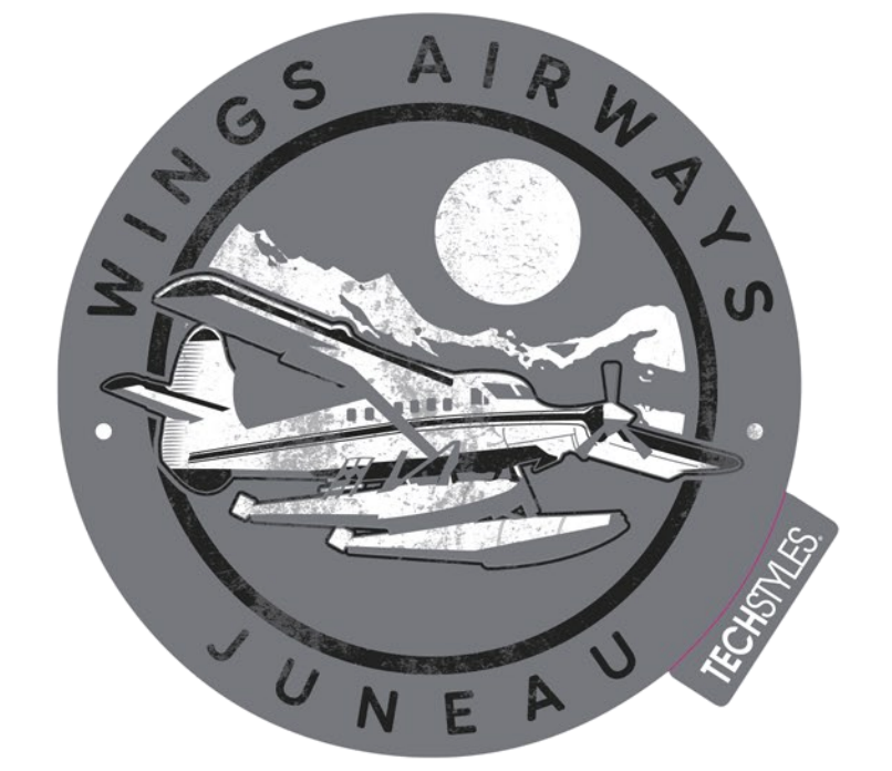 Wings Airways Rippin' Sticker