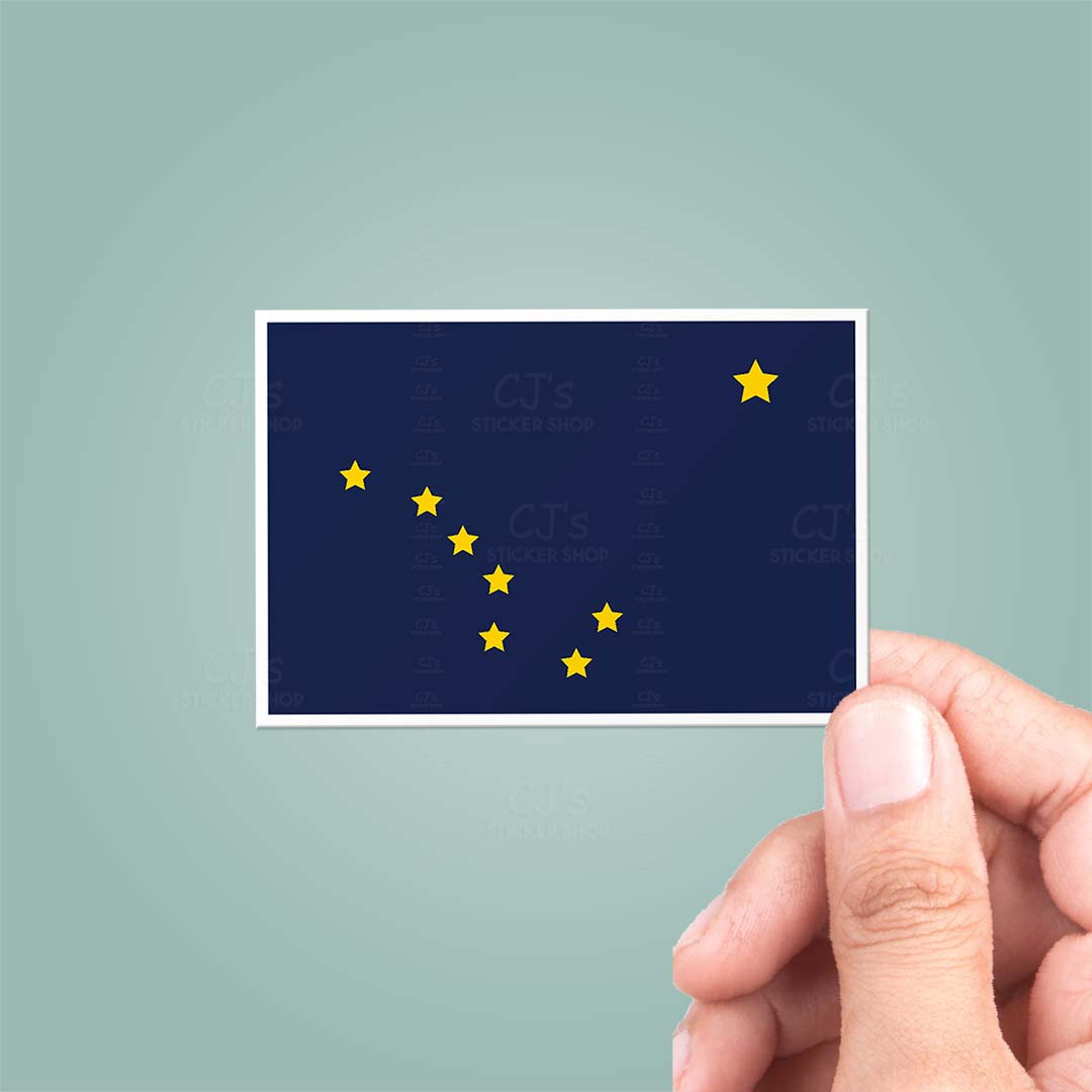 Alaska State Flag Sticker