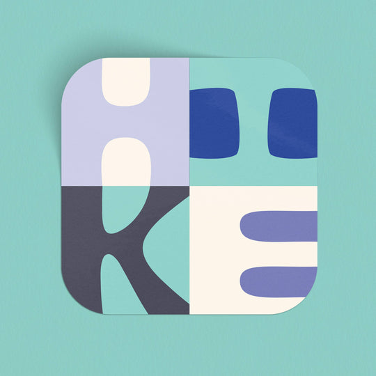 Hike Square Sticker