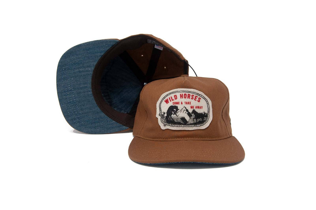 Wild Horses Canvas Hat