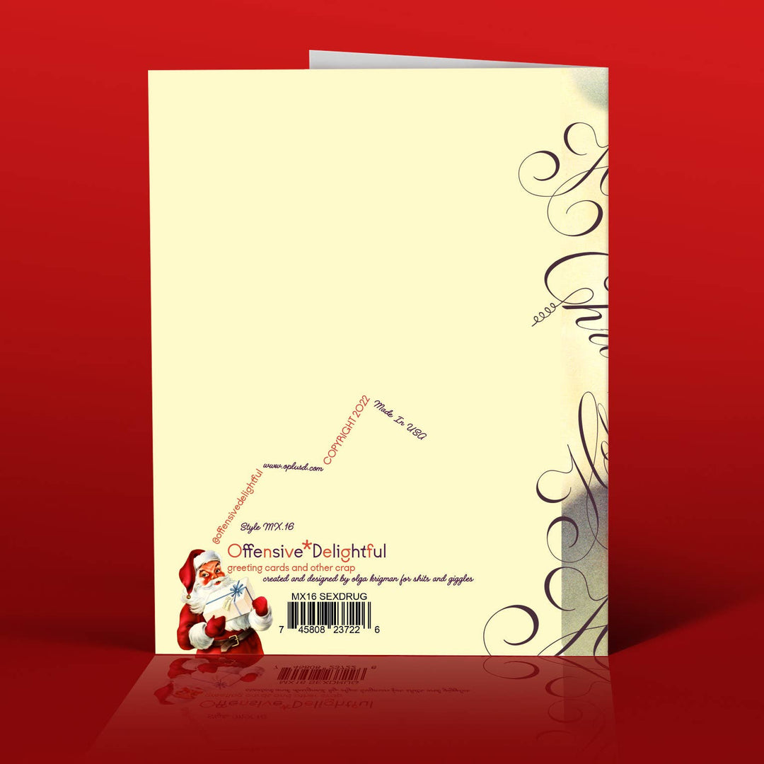 Mistletoe Greeting Card