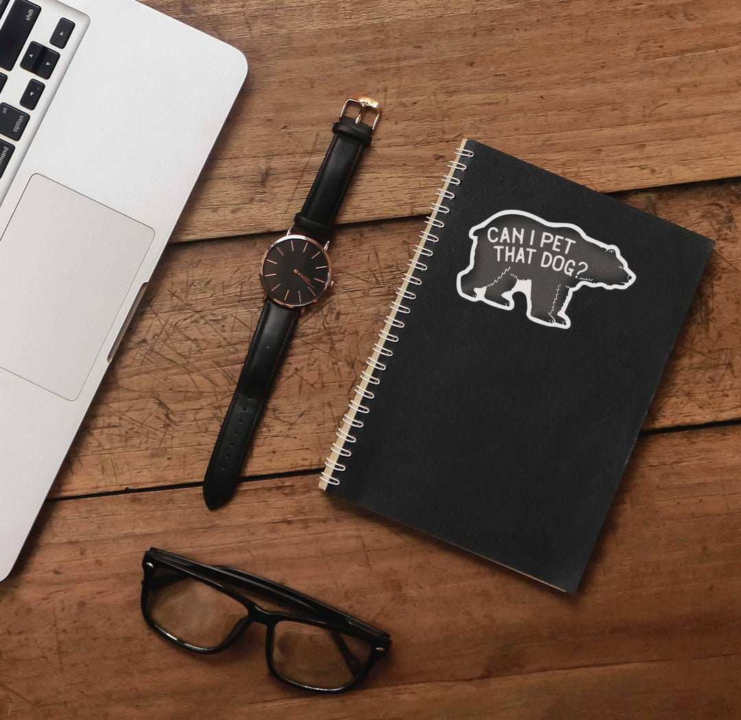 Can I Pet That Dog Sticker