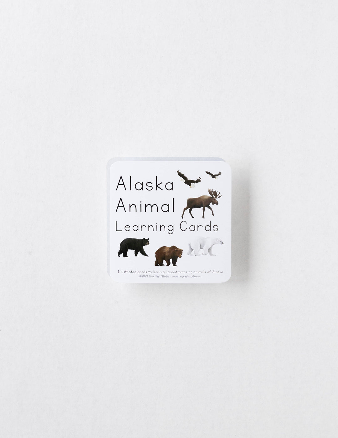 Alaska Animal Learning Cards