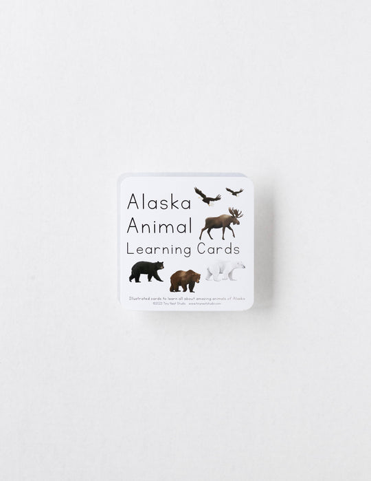 Alaska Animal Learning Cards