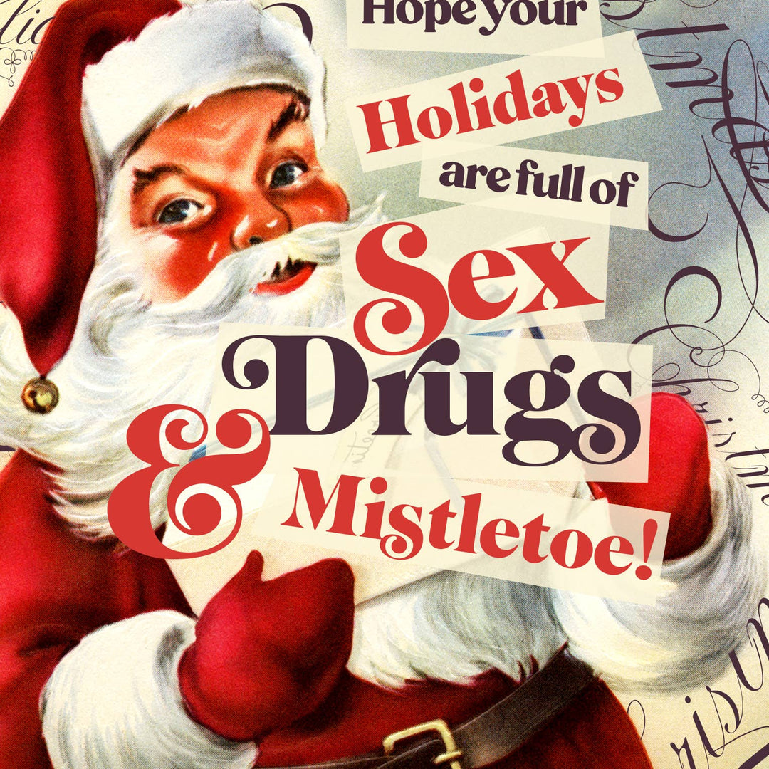 Mistletoe Greeting Card
