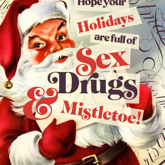 Mistletoe Greeting Card
