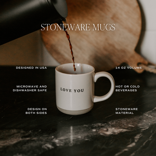 Fa La La Stoneware Mug