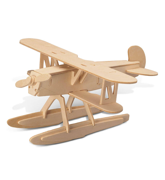 3D Wood Floatplane Puzzle