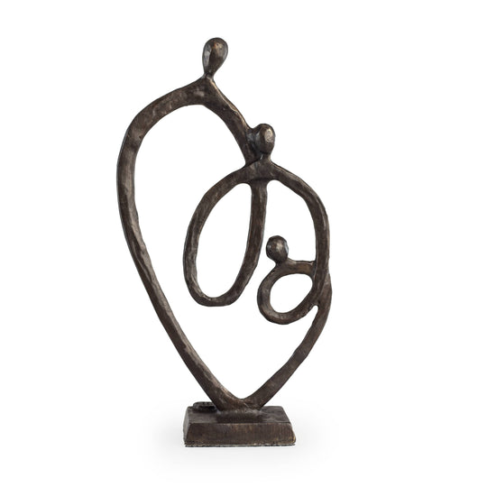 Ring of Love Bronze Sculpture
