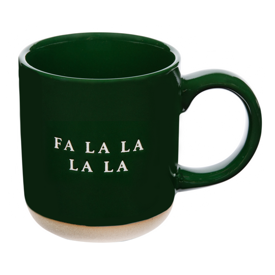Fa La La Stoneware Mug
