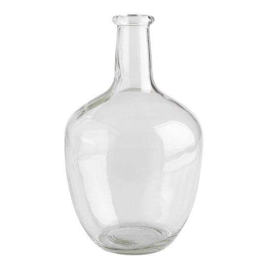 Longneck Large Glass Vase