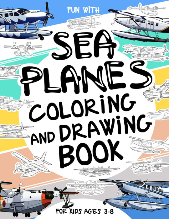 Seaplane Coloring Book