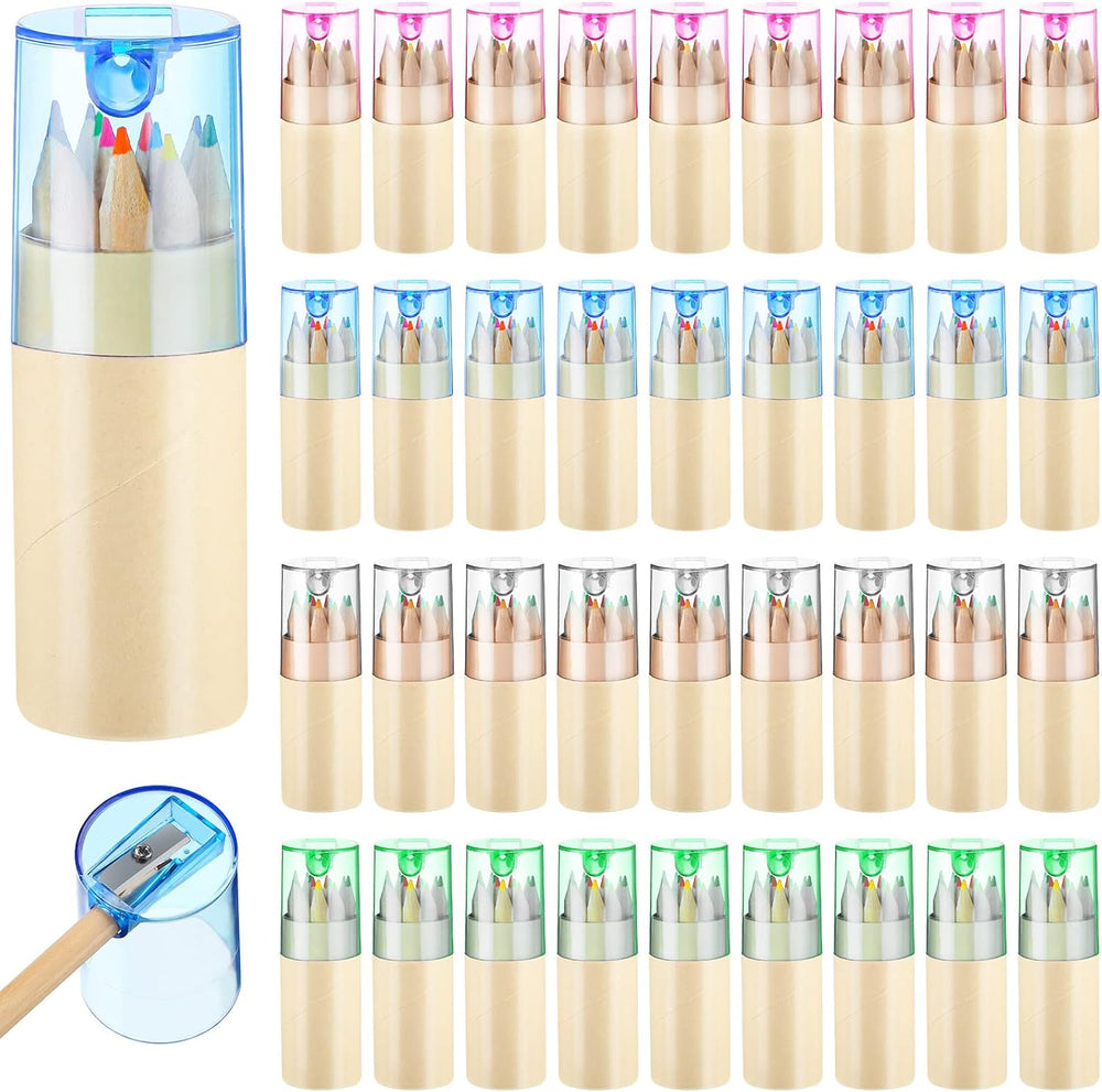 Mini Colored Pencils with Sharpener