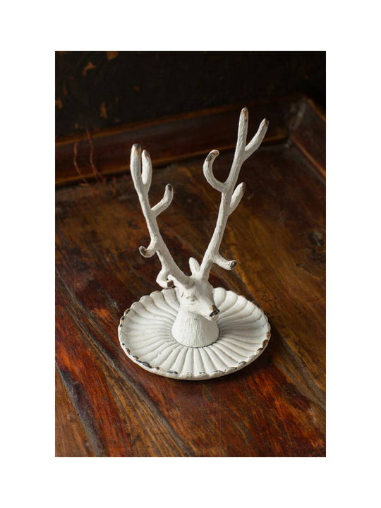 Pewter Buck Jewelry Dish