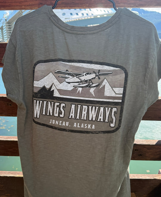 Wings Airways V-neck T-shirt