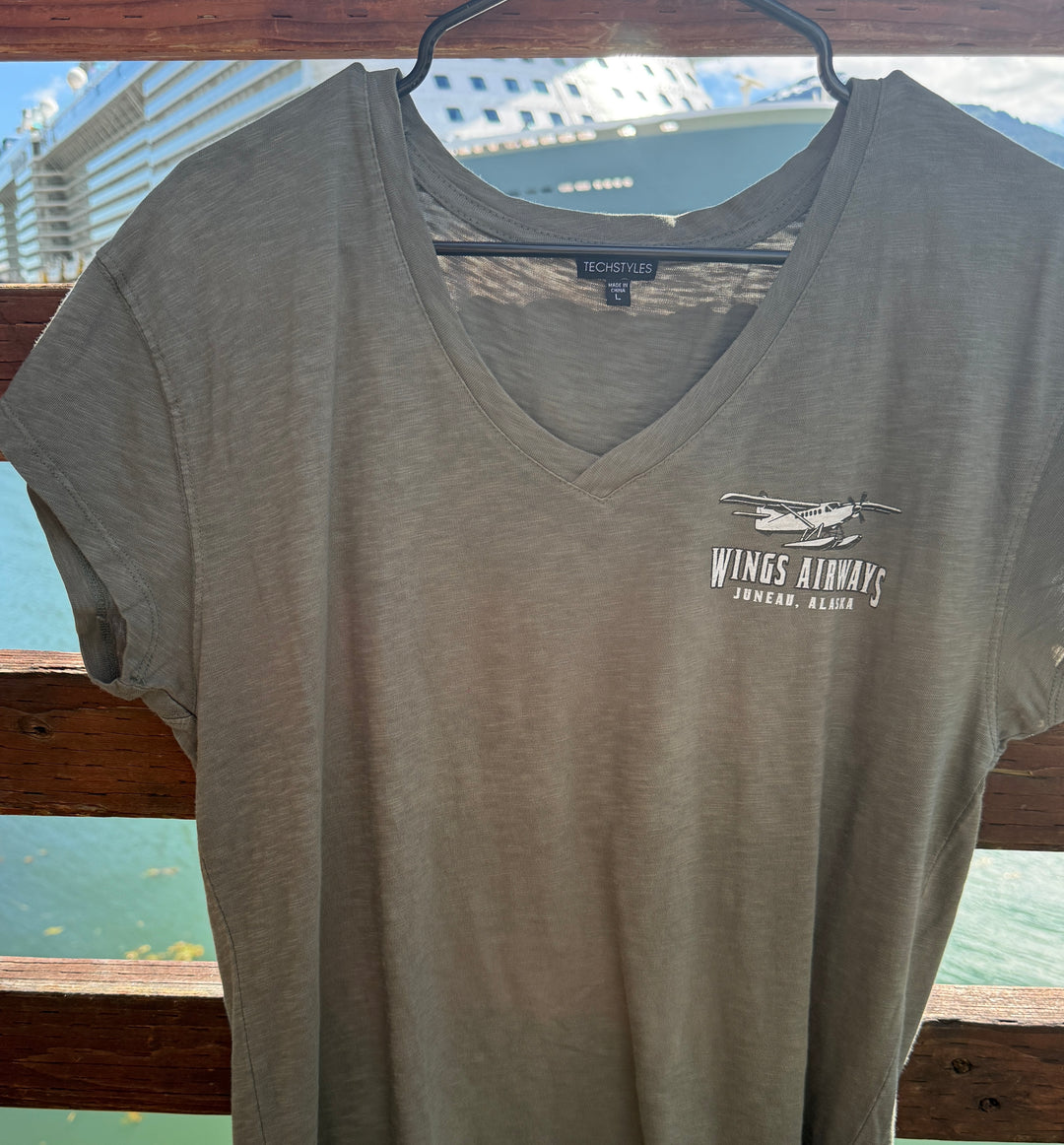 Wings Airways V-neck T-shirt