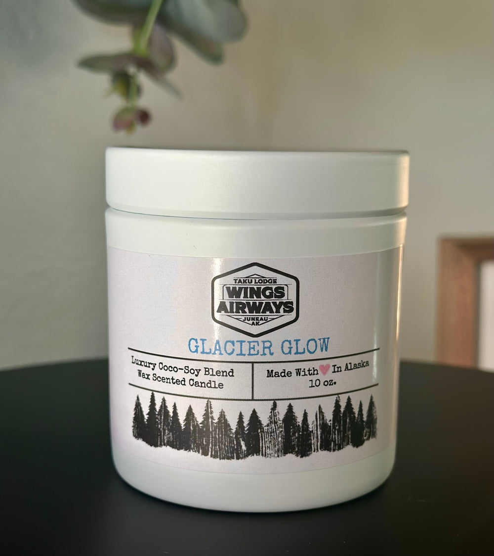 Glacial Glow Candle