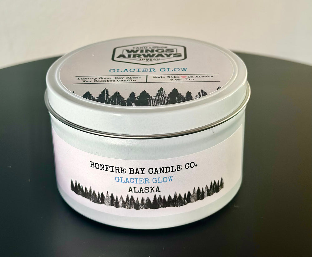 Glacial Glow Candle