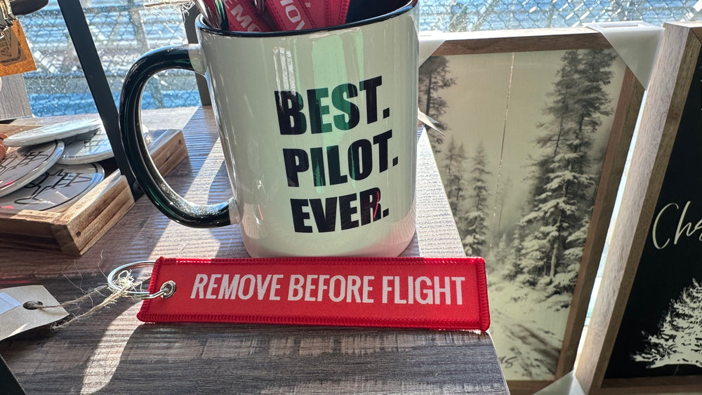 "Remove Before Flight" Keychain