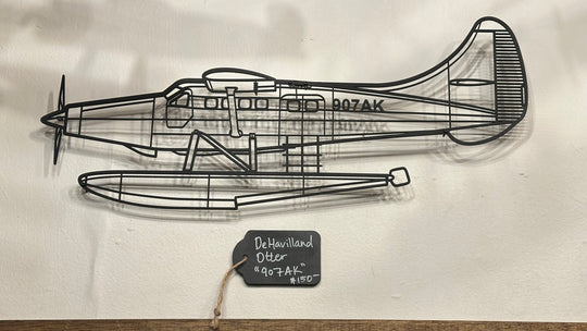 Floatplane Metal Wall Art