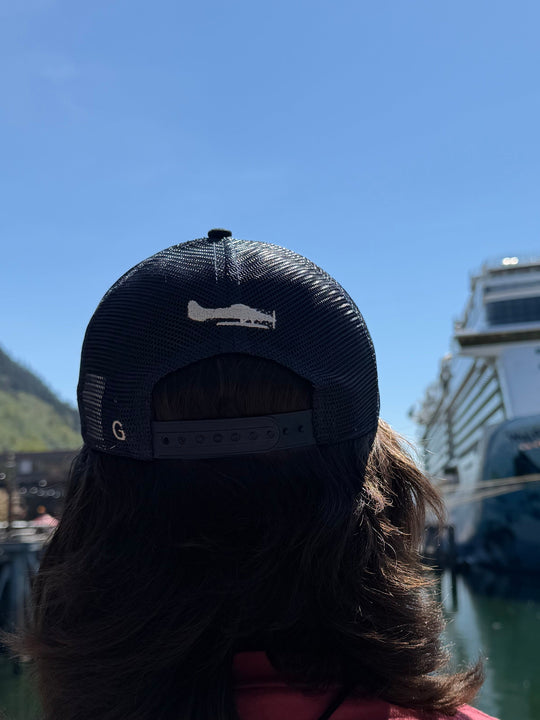 Wings Airways Blue/Grey Trucker Hat with Patch