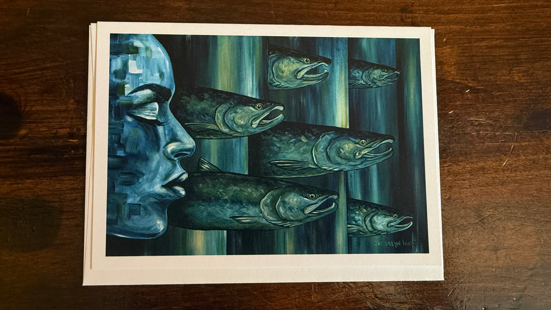 Return to the River Art Card — Jessalyn Ward Designs