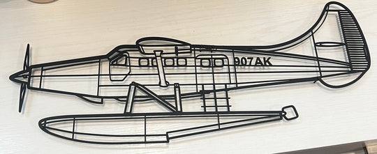 Floatplane Metal Wall Art