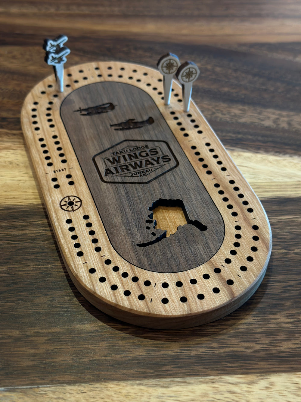 Travel Cribbage Board