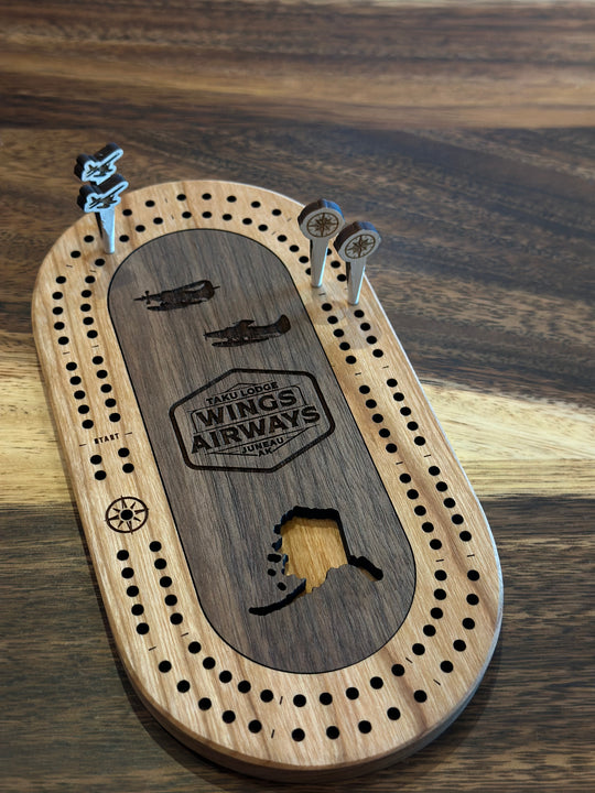 Travel Cribbage Board