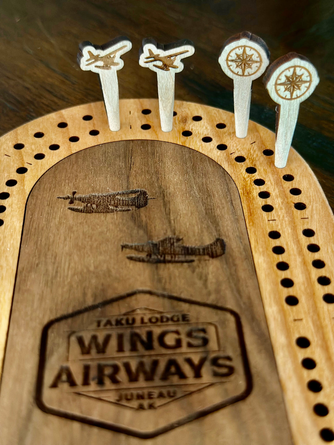 Travel Cribbage Board