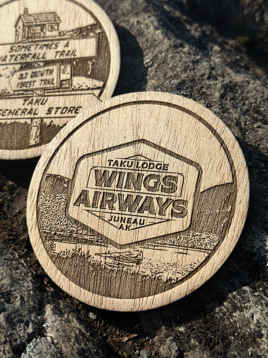 Wings Airways Coasters