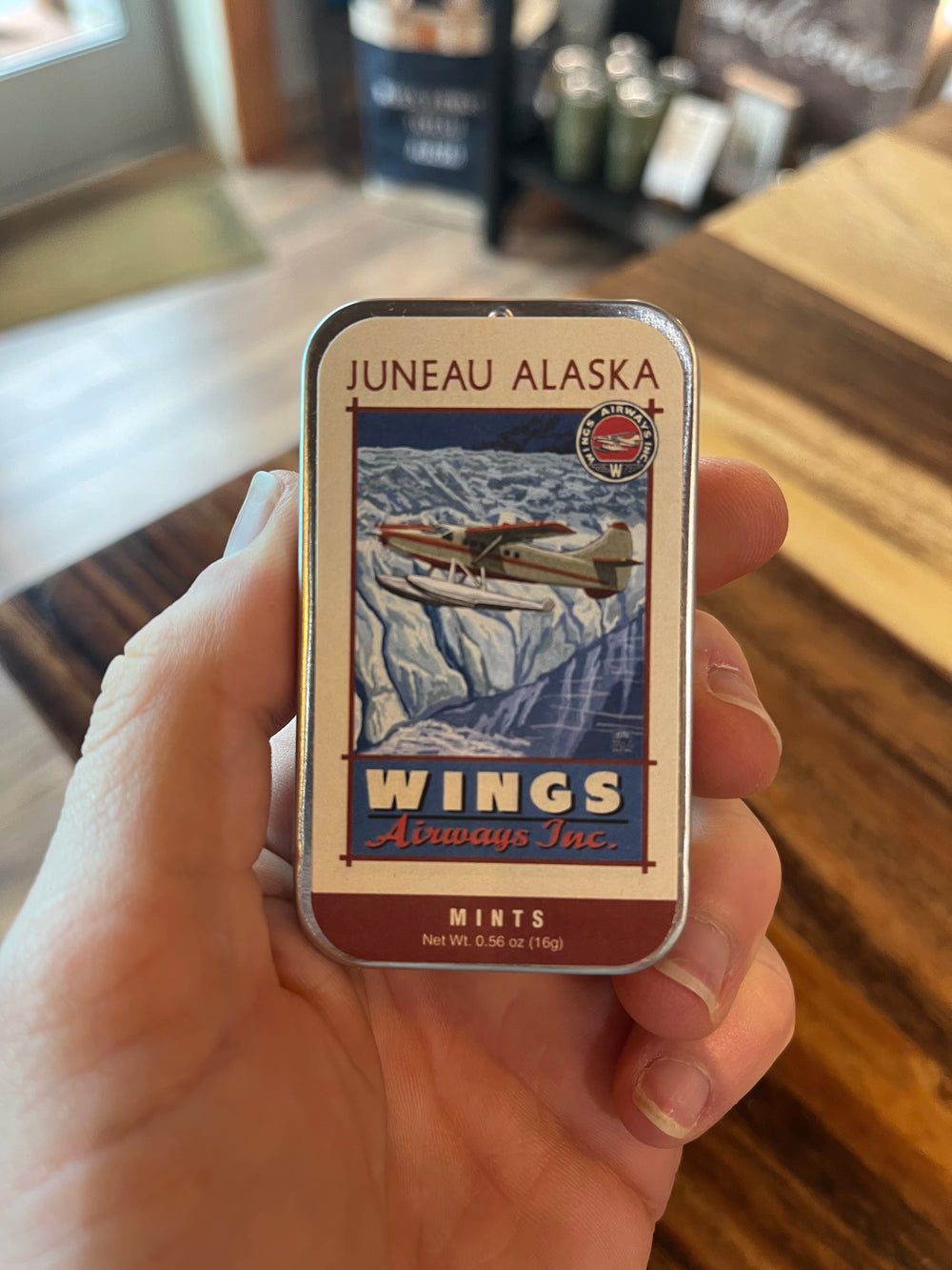 Wings Airways Travel Tin Mints