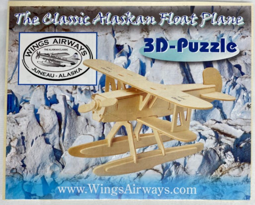 Wood Floatplane Puzzle