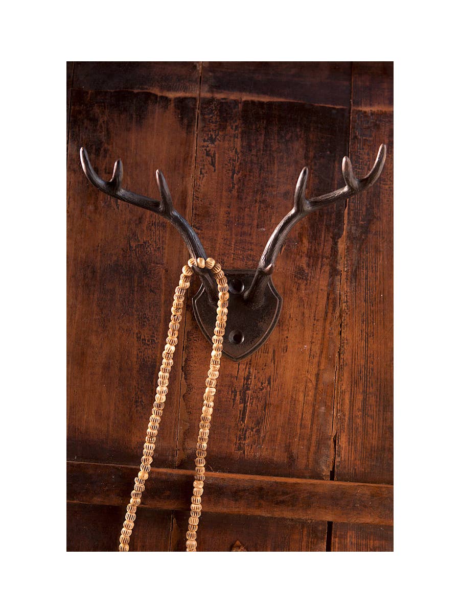 Pewter Antler Hook