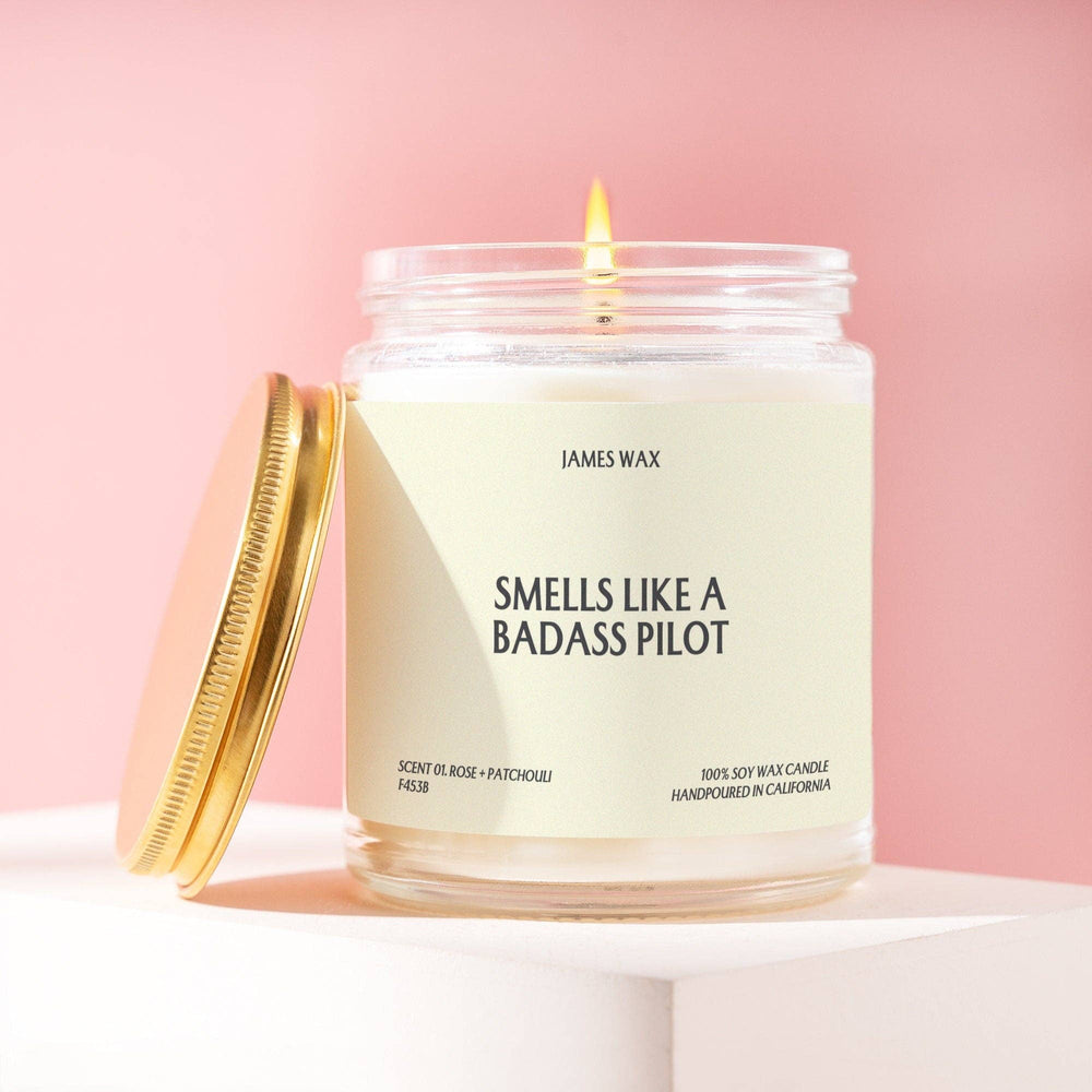 Smells Like A Badass Pilot Candle