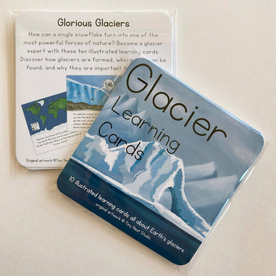 Glacier Learning Cards