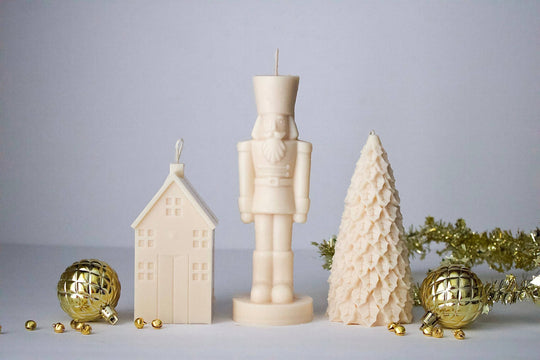 Nutcracker Christmas Candle