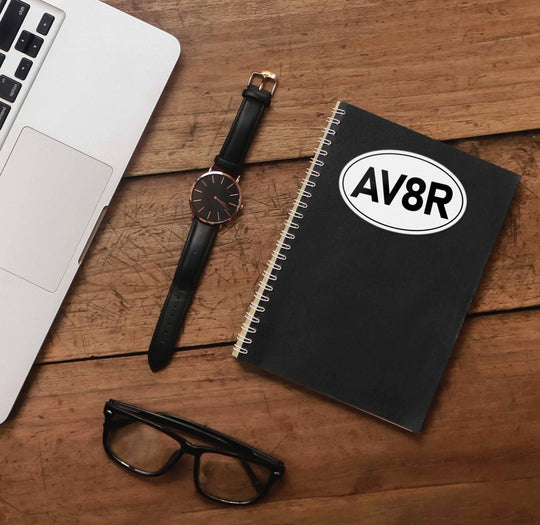 AV8R Airplane Pilot Sticker