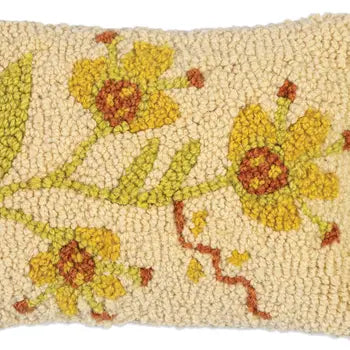 Decorative Alaska-Themed Handhooked Pillows