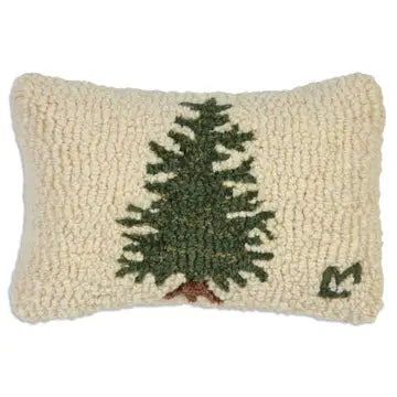 Decorative Alaska-Themed Handhooked Pillows