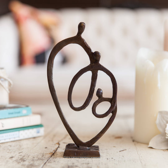 Ring of Love Bronze Sculpture